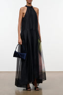 LANEY DRESS | TRUMPET FLOWER BLACK TRUMPET FLOWER BLACK / 4