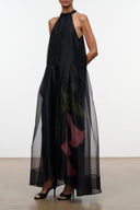 LANEY DRESS | TRUMPET FLOWER BLACK TRUMPET FLOWER BLACK / 4