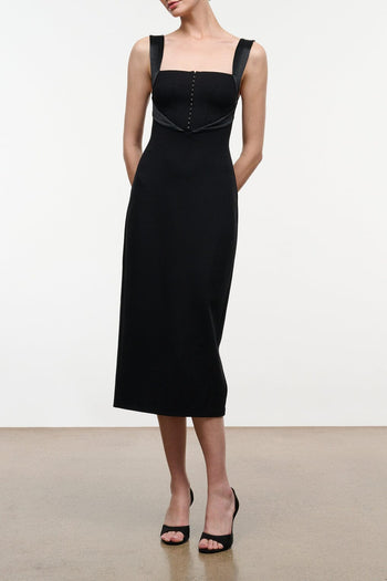 VIENNE DRESS | BLACK BLACK / XS