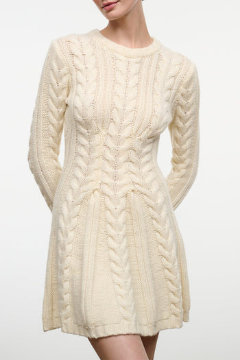 HALE SWEATER DRESS | IVORY IVORY / XS