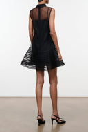 STERLING MINI DRESS | BLACK BLACK / XS