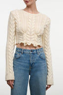 HALE SWEATER | IVORY IVORY / XS