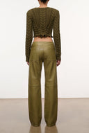 Kai Leather Pant | Martini