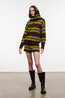 CASHMERE HOOD SCARF | NIGHTOWL STRIPE NIGHTOWL STRIPE