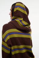 CASHMERE HOOD SCARF | NIGHTOWL STRIPE NIGHTOWL STRIPE