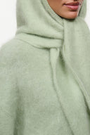 CASHMERE HOOD SCARF | SPEARMINT SPEARMINT