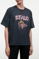 LIAM RELAXED TEE | WASHED BLACK WASHED BLACK / XS