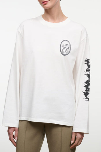 SLATE LONG SLEEVE TEE | WHITE WHITE / XS