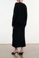 CLARETTA SKIRT | BLACK BLACK / XS