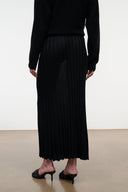 CLARETTA SKIRT | BLACK BLACK / XS