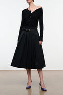 BRIDGER SKIRT | BLACK BLACK / 4
