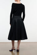 BRIDGER SKIRT | BLACK BLACK / 4