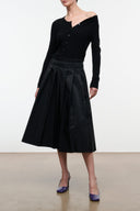 BRIDGER SKIRT | BLACK BLACK / 4