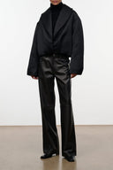 ROMEO JACKET | BLACK BLACK / XS