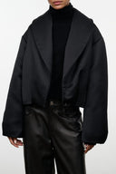 ROMEO JACKET | BLACK BLACK / XS
