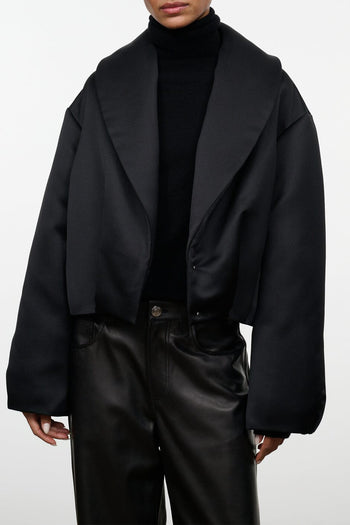ROMEO JACKET | BLACK BLACK / XS