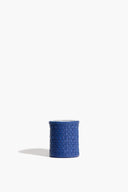 ROWE WOVEN LEATHER CANDLE | HENRY BLUE HENRY BLUE