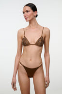 ALEXIS BIKINI TOP | BRONZE