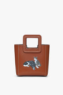 CUSTOM MINI SHIRLEY LEATHER BAG | TAN