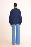 NAVY SWEATSHIRT