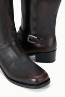 BROOKLYN FLAT BOOT | ESPRESSO DISTRESSED ESPRESSO DISTRESSED / 36