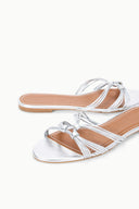 CARRIE SANDAL | SILVER SILVER / 36