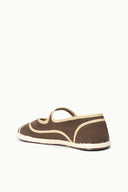 NORA ESPADRILLE FLAT | ESPRESSO ESPRESSO / 36