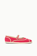 NORA ESPADRILLE FLAT | ROUGE ROUGE / 36