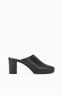 MONICA MULE | BLACK BLACK / 36