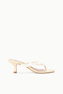 FREJA KITTEN HEEL | CREAM CREAM / 36