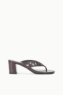 NOVA THONG HEEL | ESPRESSO STUDS ESPRESSO STUDS / 36