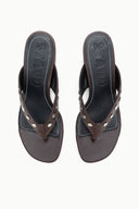 NOVA THONG HEEL | ESPRESSO STUDS ESPRESSO STUDS / 36