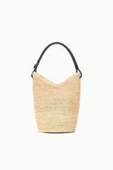 LANI RAFFIA BUCKET BAG | NATURAL NATURAL / OS