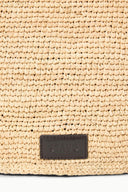 LANI LARGE RAFFIA BUCKET BAG | NATURAL NATURAL / OS