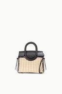 MAUDE MINI WICKER CARRYALL | NATURAL ESPRESSO NATURAL ESPRESSO / OS