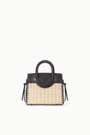 MAUDE MINI WICKER CARRYALL | NATURAL ESPRESSO NATURAL ESPRESSO / OS