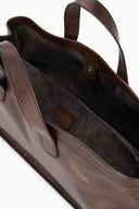 PORT TOTE | ESPRESSO DISTRESSED ESPRESSO DISTRESSED / OS