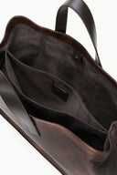 PORT TOTE | ESPRESSO DISTRESSED