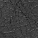 Black leather handbag close-up texture