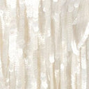 Pearl sequin fringe mini dress fabric with vertical shimmer texture