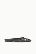 OTTO FLAT MULE | ESPRESSO KNOTTED