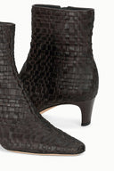 ESPRESSO WOVEN LEATHER