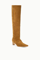 PATCHWORK TAN SUEDE