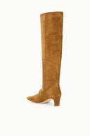 PATCHWORK TAN SUEDE