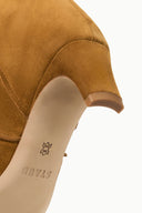 PATCHWORK TAN SUEDE