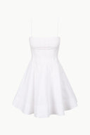 WYLIE MINI DRESS | WHITE