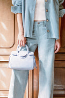 <p>A suede update to the Maude Mini Carryall is here.</p>