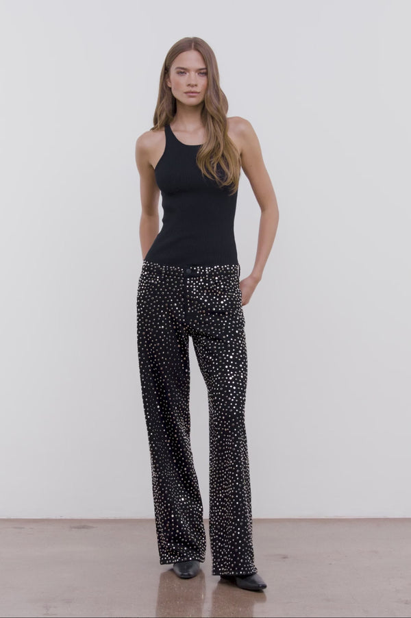 STUDDED BLACK